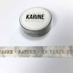 Intemporelle Masking Tape Textes Kraft