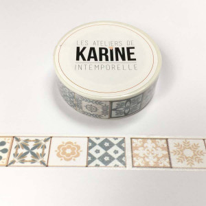 Intemporelle Masking Tape Azulejo