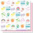 Rainbow Pack 6 papiers imprimés + 1 calque