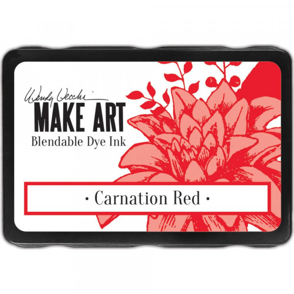 Encre Make Art Red Carnation