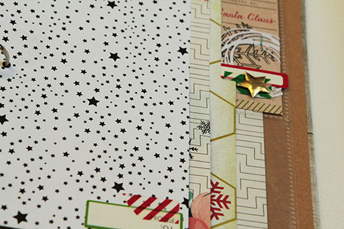 Tutoriel mini-album Magie de Noël