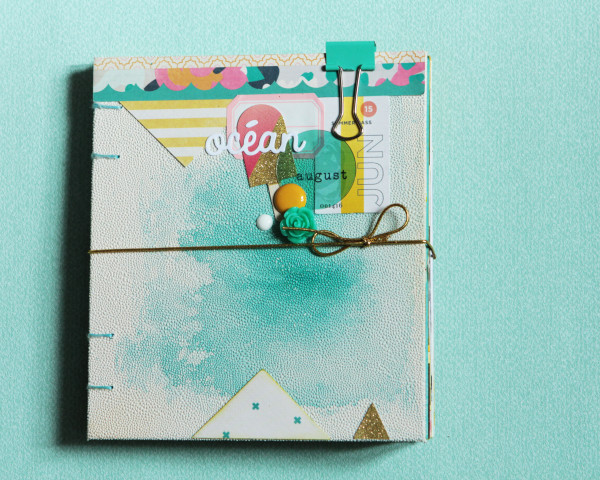 Tutoriel Mini Album Eté