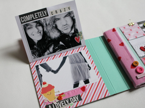 Tutoriel Mini Album La vie en Rose - visuel 2