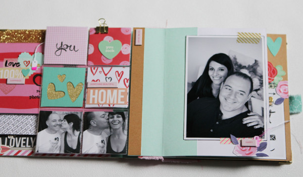 Tutoriel Mini Album La vie en Rose - visuel 4