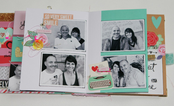 Tutoriel Mini Album La vie en Rose - visuel 7