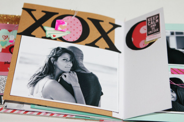 Tutoriel Mini Album La vie en Rose - visuel 5