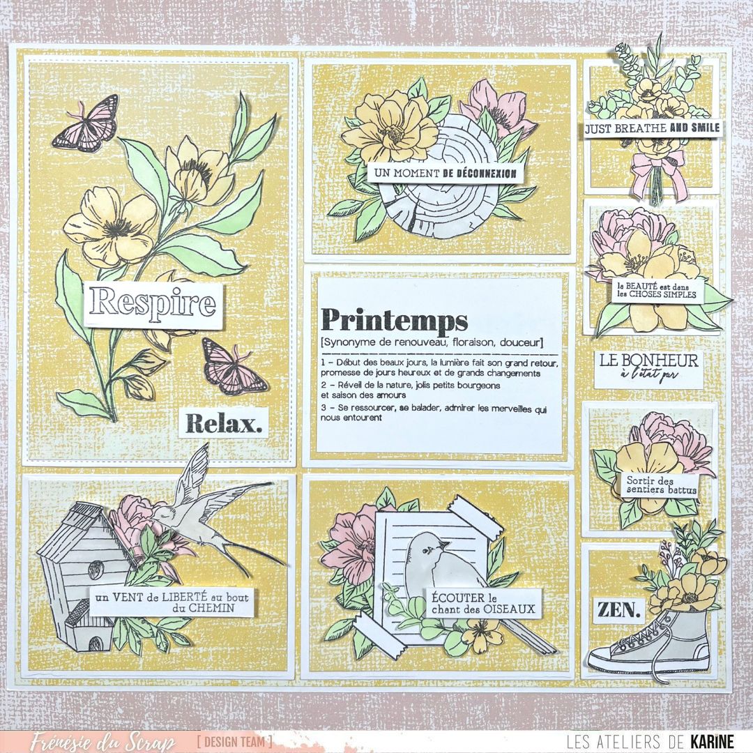 Mimosa Forever Clears P'tits Plaisirs Printaniers - Les Ateliers de Karine